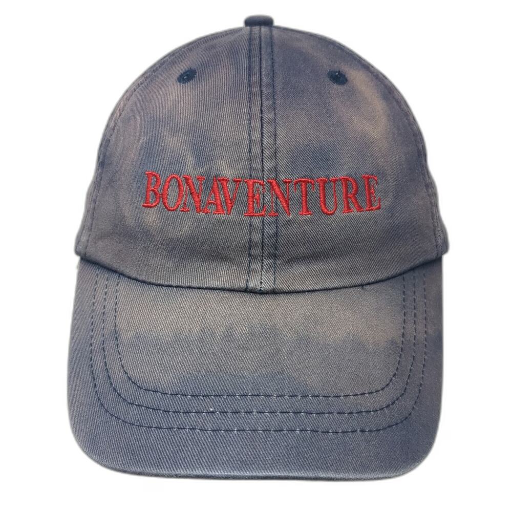 Adams Baseball Cap Blue One Size Bonaventure Red Embroidery Slideback Hat